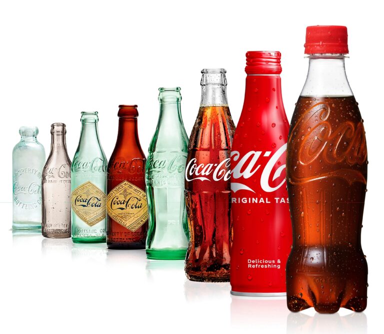 The evolution of Coca-Cola